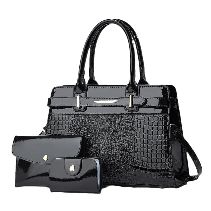 Damen elegante Handtasche mit praktischem Zubehör Nord Taschen