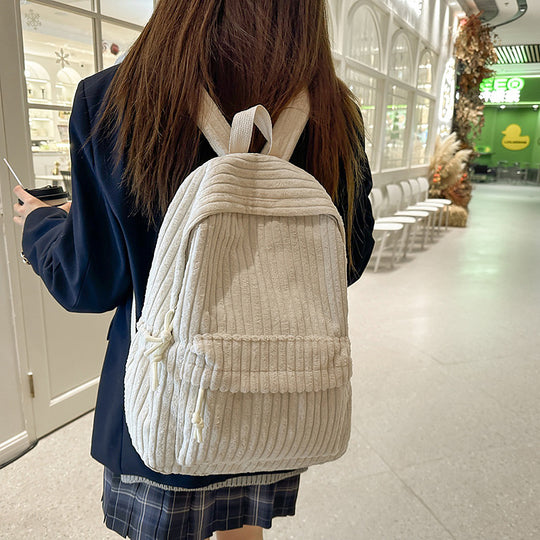 Damen Casual-Rucksack mit weichem, geripptem Design Nord Taschen