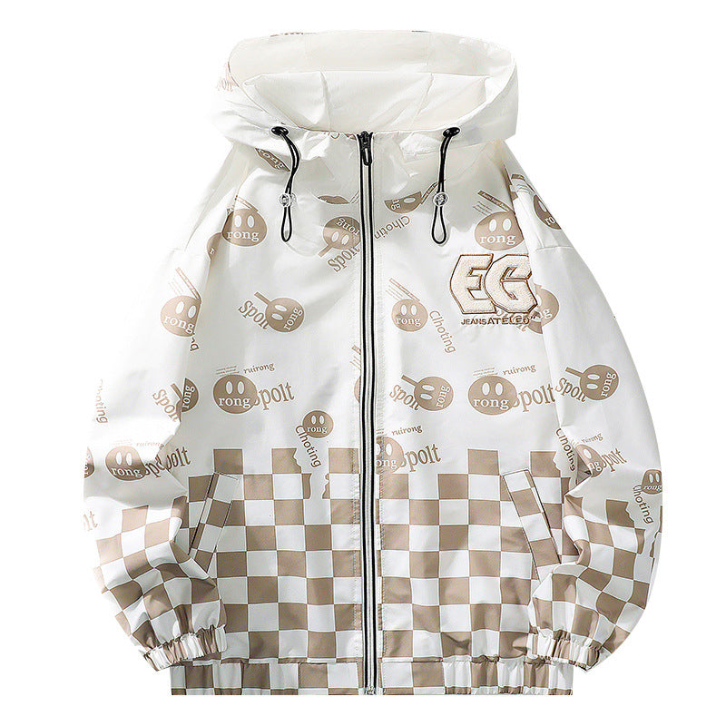 Unisex Stylische Kapuzenjacke mit modernen Grafiken Nord Taschen