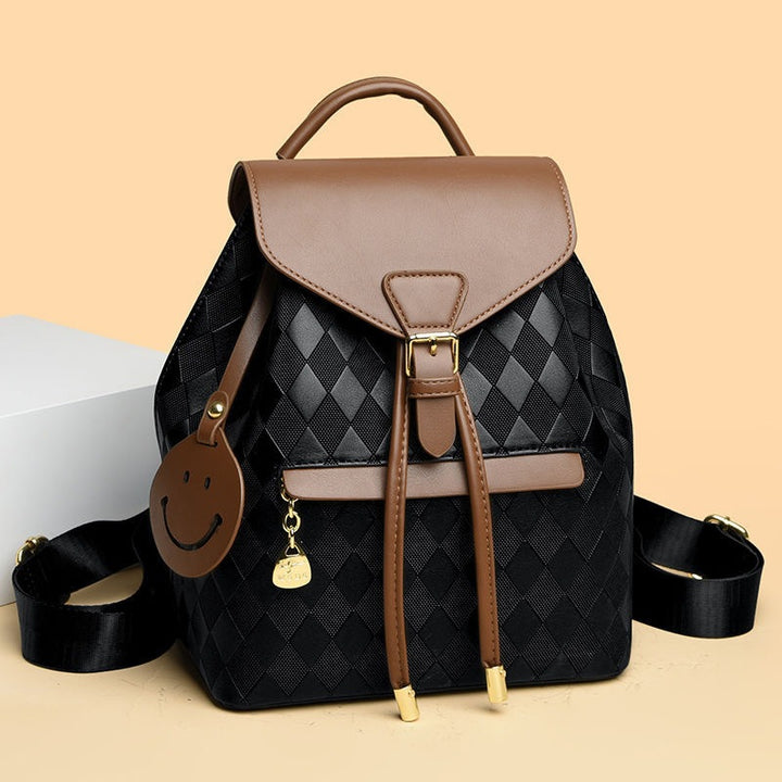 Damen elegante Rucksacktasche mit geflochtenem Design Nord Taschen