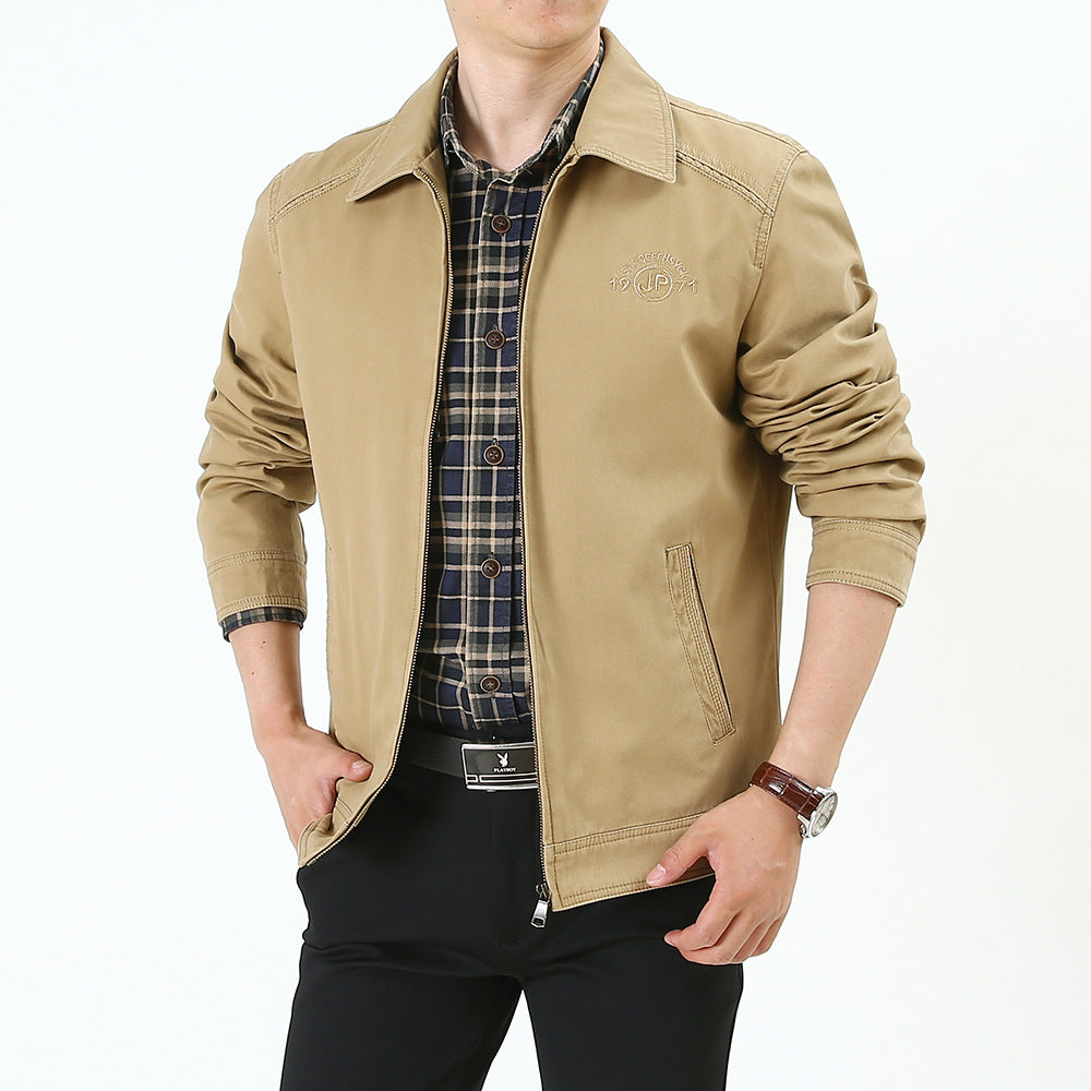 Herren Stylische Freizeitjacke Nord Taschen