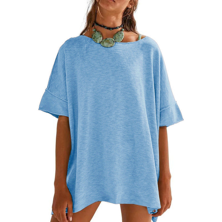 Damen Oversized Relaxed Fit T-Shirt