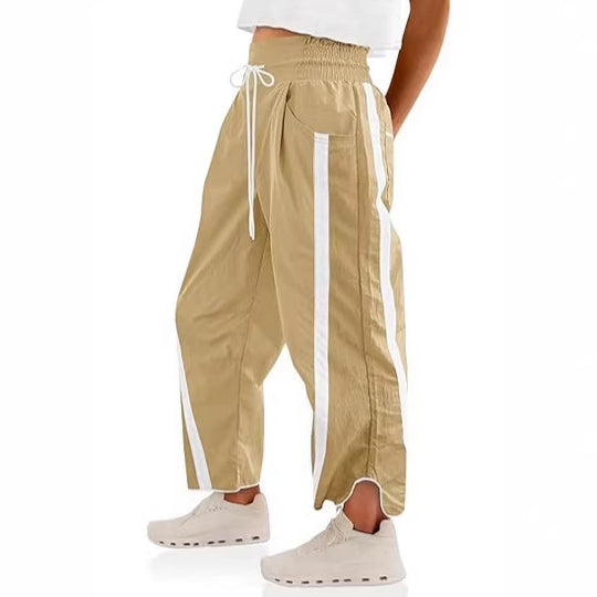 Damen Sportliche und luftige Jogginghose Nord Taschen