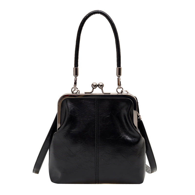 Damen elegante Umhängetasche mit klassischem Verschluss Nord Taschen