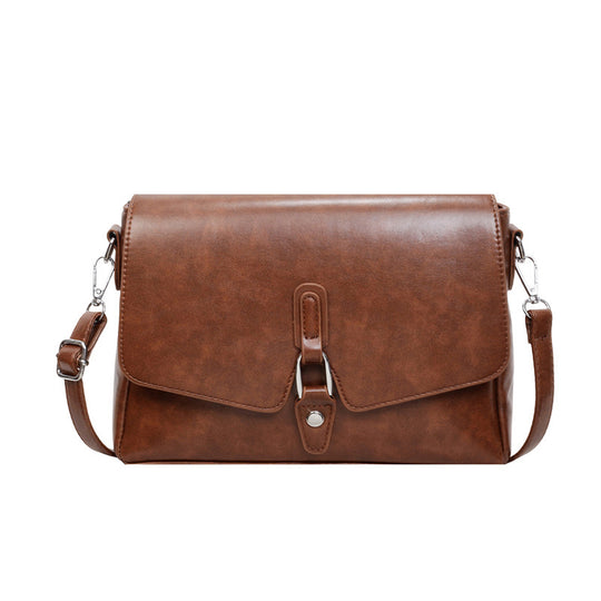 Damen elegante Umhängetasche mit luxuriösem Lederfinish und praktischen Fächern Nord Taschen