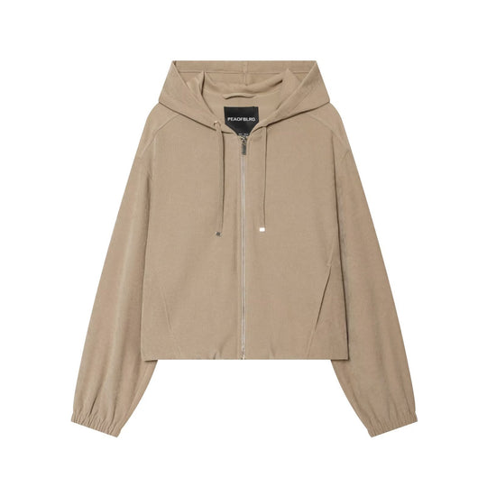 Damen Weite Palazzo-Loungehose mit Tunnelzug und Bügelfalte Nord Taschen