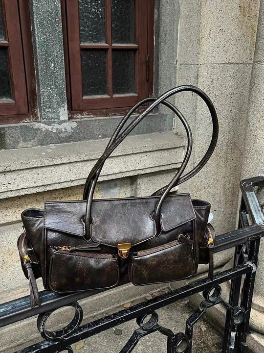 Nord Taschen | Retro Style Leather Handbag