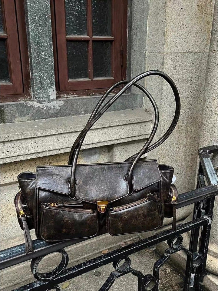 Nord Taschen | Retro Style Leather Handbag