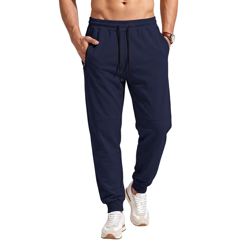 Herren Sportive Jogginghose mit Reißverschlusstaschen, Kordelzug und elastischen Bündchen Nord Taschen