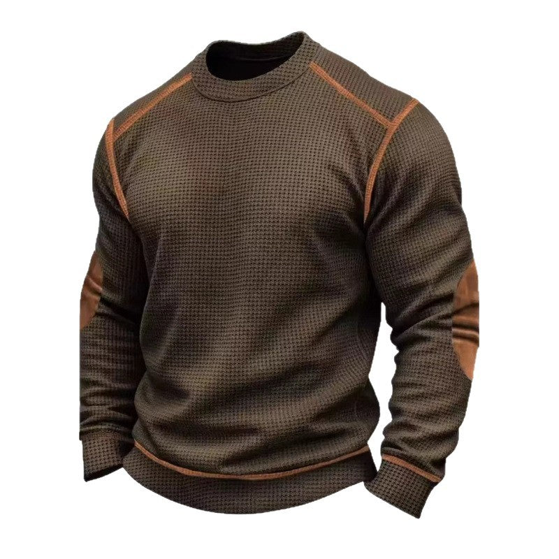 Herren Modischer Langarmpullover mit strukturiertem Design Nord Taschen