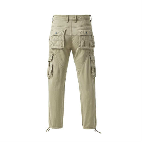 Herren Tapered Cargo‑Hose mit Mehrfachtaschen, Knieabnähern und Utility‑Details Nord Taschen