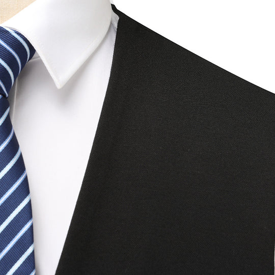 Herren Elegante Slim-Fit Anzugweste mit V-Ausschnitt und Pattentaschen Nord Taschen