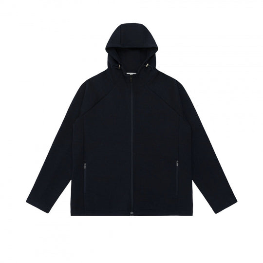 Unisex Leichte Kapuzen-Zipjacke aus technischem Fleece mit Raglanärmeln Nord Taschen