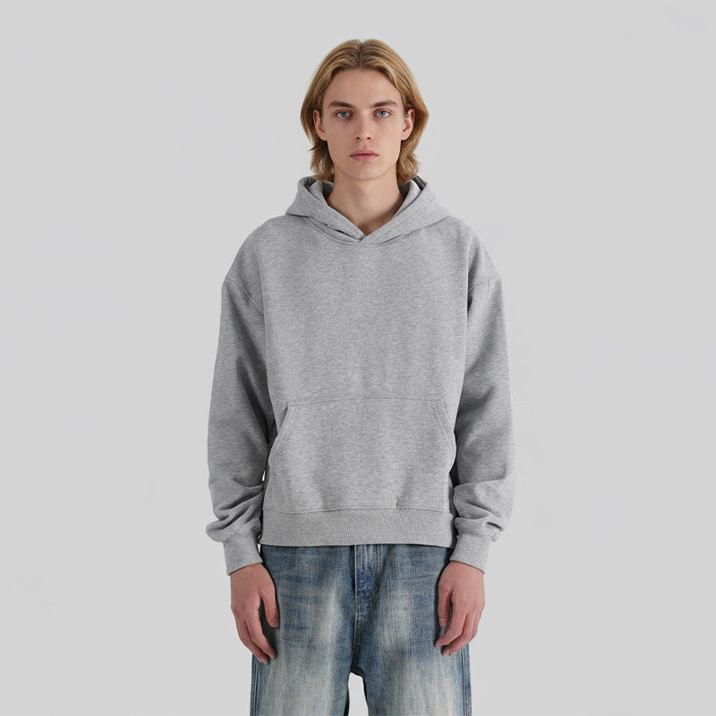 Unisex Kapuzenpullover aus Bio-Baumwoll-Fleece mit Kängurutasche und leicht verkürzter Passform Nord Taschen