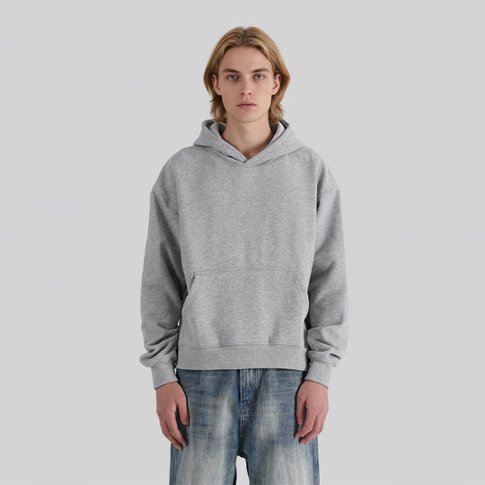 Unisex Kapuzenpullover aus Bio-Baumwoll-Fleece mit Kängurutasche und leicht verkürzter Passform Nord Taschen