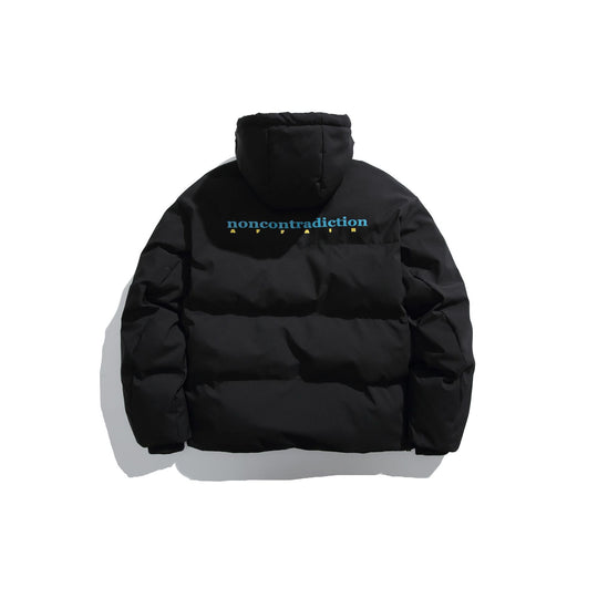 Herren Wärmeisolierende Kapuzen‑Pufferjacke Nord Taschen