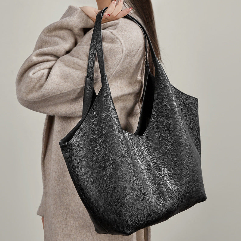 Damen Tote-Tasche im modernen minimalistischen Design mit geräumigem Innenlayout Nord Taschen