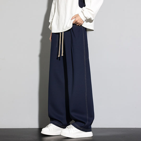 Damen Weite Palazzo‑Hose mit hohem Elastbund & Kordelzug Nord Taschen