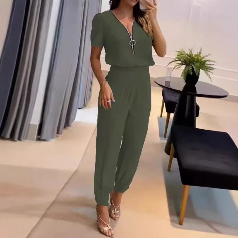 Damen Lässiger  mit elegantem V-Ausschnitt und perfektem Sitz Nord Taschen