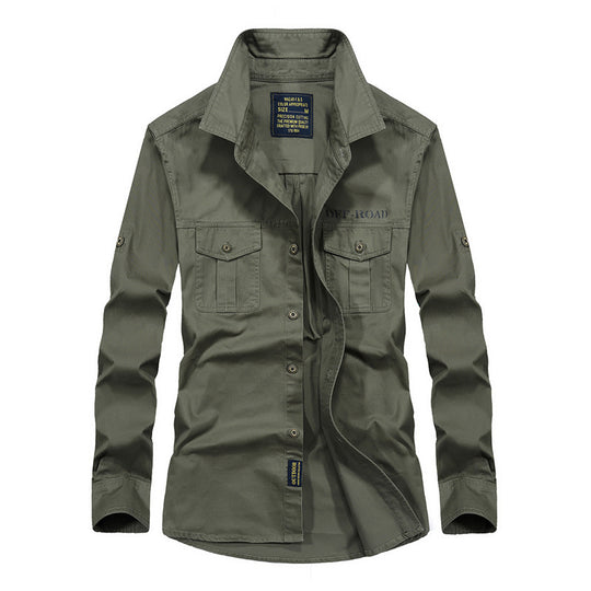 Herren Multifunktionale Freizeit-Hemdjacke Nord Taschen