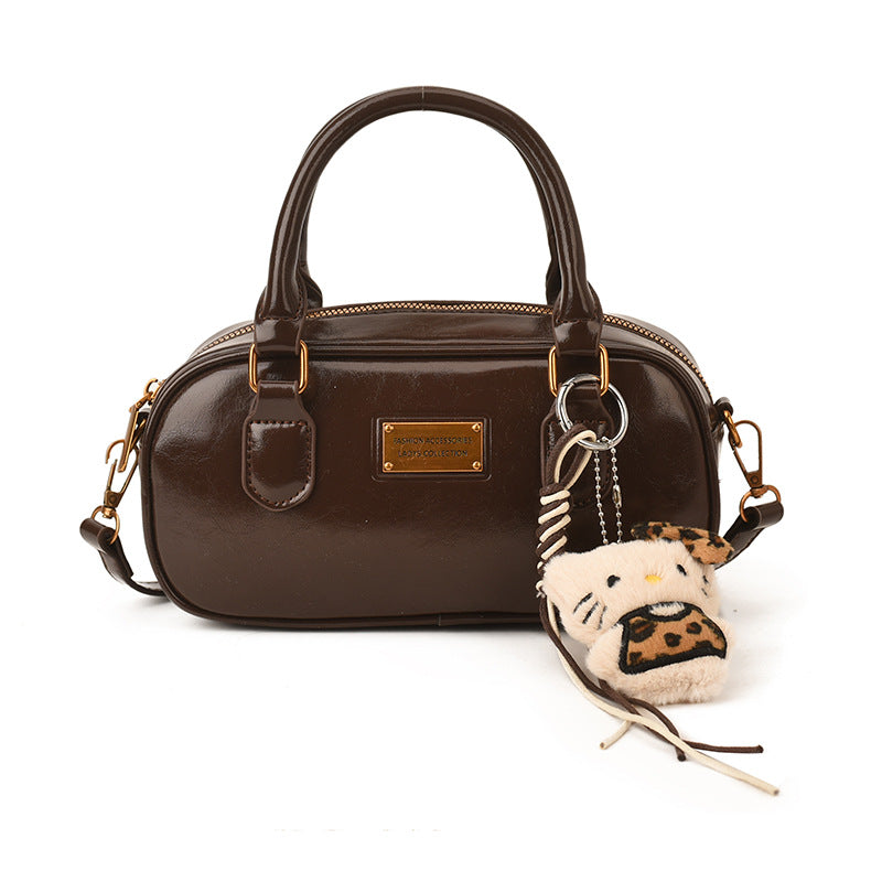 Damen elegante Handtasche mit abnehmbarem Anhänger Nord Taschen