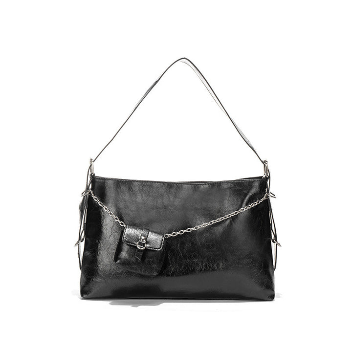 Damen Hobo-Tasche mit schickem Kettenakzent und praktischem Innenlayout Nord Taschen