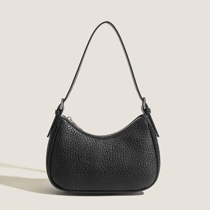 Damen Umhängetasche mit strukturiertem Kunstleder und elegantem Reißverschluss Nord Taschen