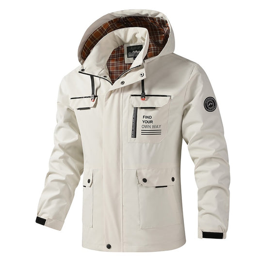 Herren Multifunktionale Outdoorjacke Nord Taschen