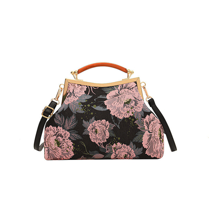 Damen elegante Handtasche mit floralem Design Nord Taschen 1780428170