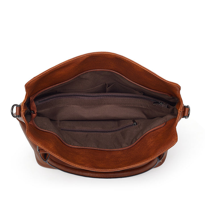 Damen Hobo-Tasche mit elegantem Reißverschlussdesign und praktischem Schultergurt Nord Taschen