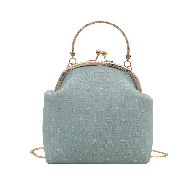 Damenhandtasche mit elegantem Kettenhenkel und strukturiertem Obermaterial Nord Taschen