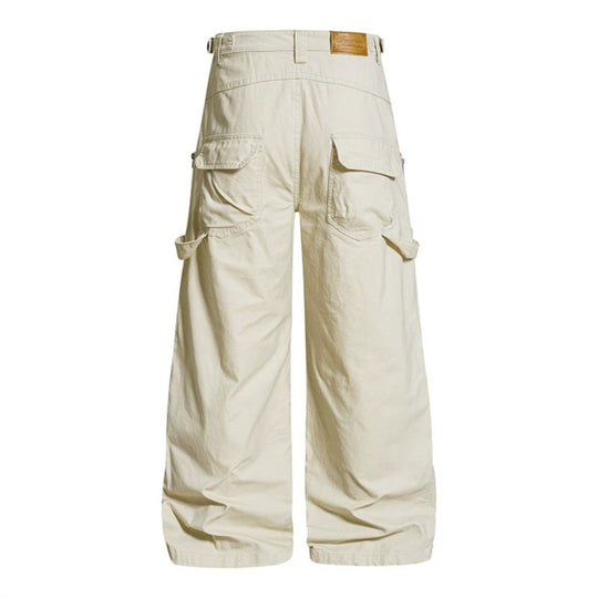 Damen Weite Cargo-Hose mit verstärkten Kniepartien und Multifunktions-Taschen Nord Taschen