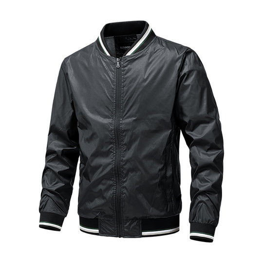 Herren Sportliche Bomberjacke mit zwei Seitentaschen Nord Taschen