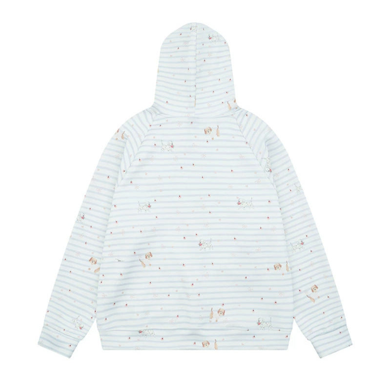 Damen Kuscheliger Kapuzen‑Oversizepullover mit integriertem Schleifen‑Schal und Aufgesetzten Taschen Nord Taschen