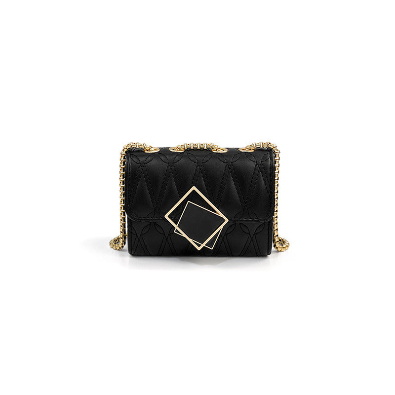 Damen Clutch-Tasche mit glamorösem Kettenriemen und modernem Steppdesign Nord Taschen