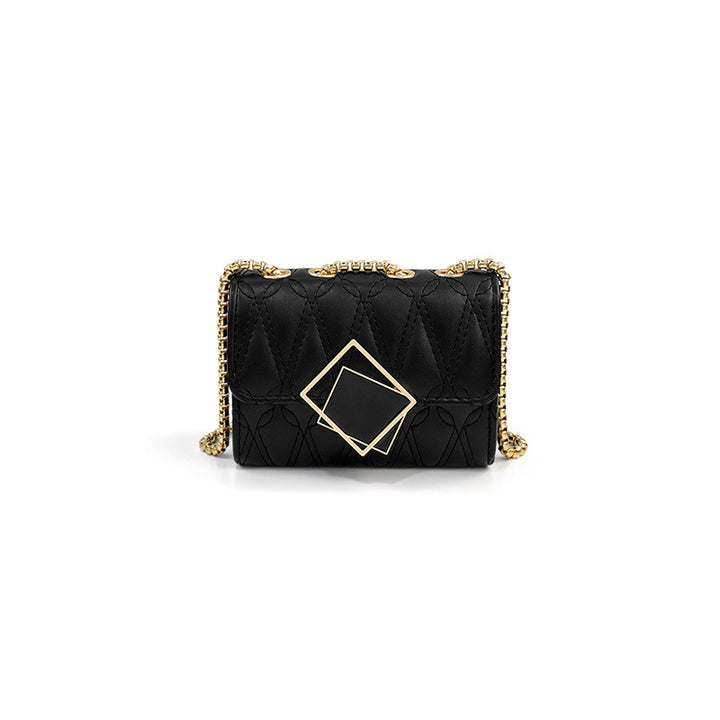 Damen Clutch-Tasche mit glamorösem Kettenriemen und modernem Steppdesign Nord Taschen