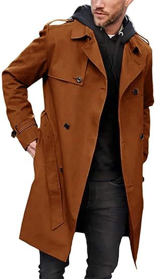 Herren Trenchcoat mit klassischem Stil
