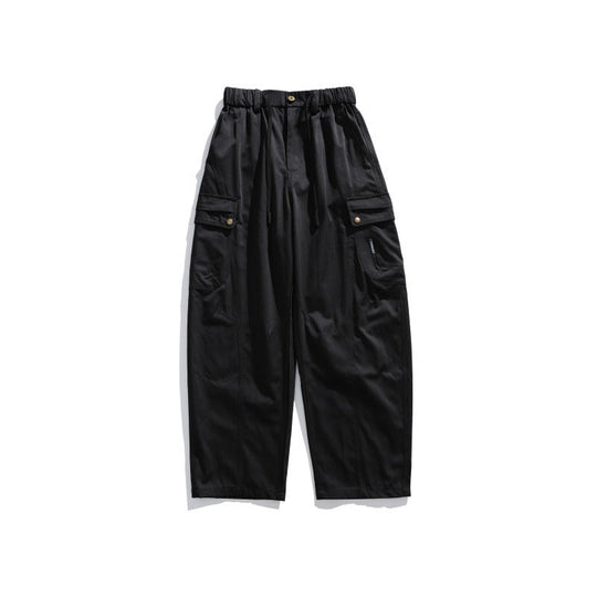 Herren Cargo-Hose mit elastischem Bund, Tunnelzug und multiplen Utility-Taschen Nord Taschen