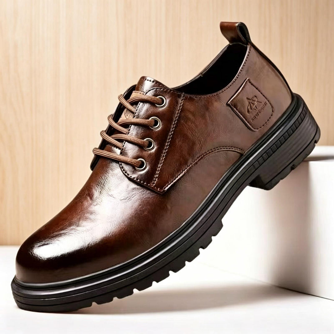 Herren Elegante Leder Schnürschuhe Nord Taschen