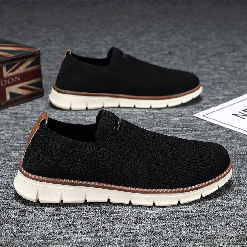 Herren Slip-On Freizeitschuhe mit flexiblem Komfort