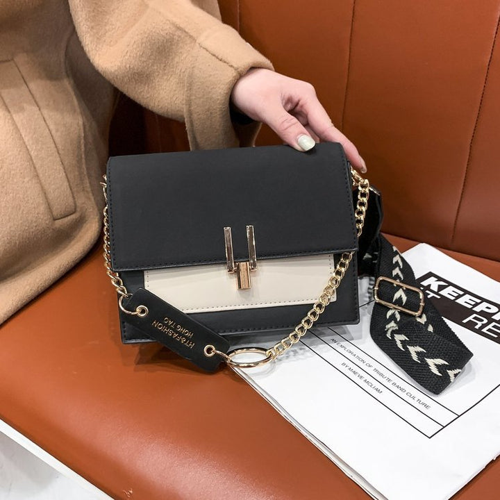 Damen umhängetasche mit elegantem Klappenverschluss Nord Taschen