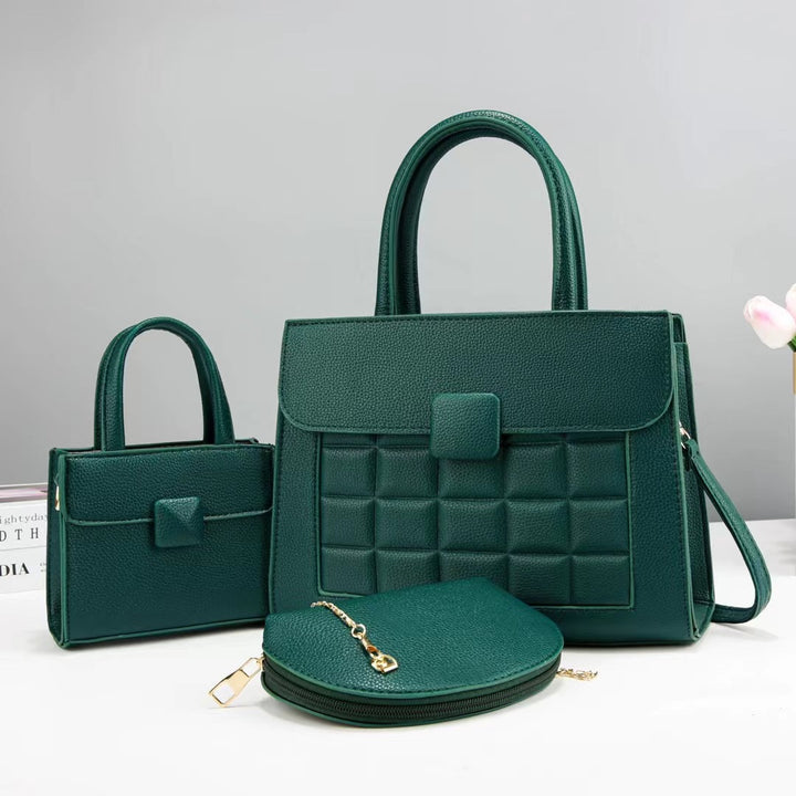 Damen hochwertiges Handtaschen-Set mit stilvollen Akzenten Nord Taschen