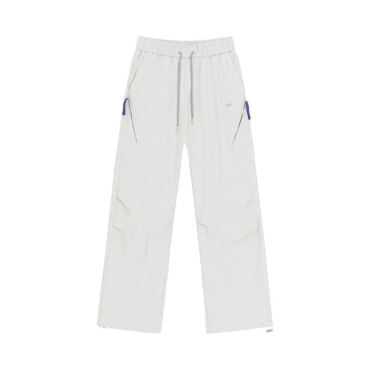 Damen Weite Utility-Trainingshose mit elastischem Bund, Reißverschlusstaschen & verstellbarem Saum Nord Taschen