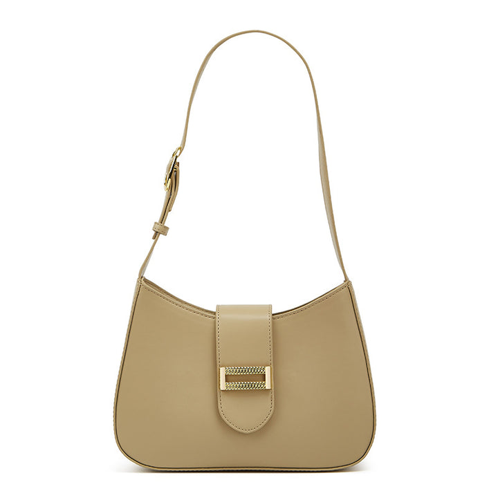 Damen Hobo-Tasche mit edlem Verschluss und flexiblem Schulterriemen Nord Taschen