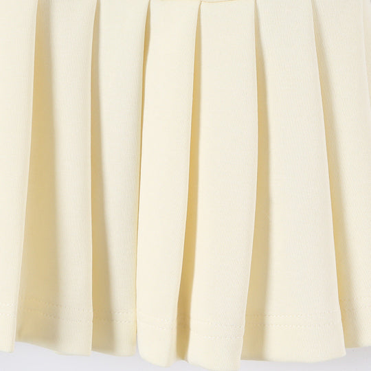 Damen Figurbetontes Hemdblusenkleid mit Puffärmeln und plissiertem Faltenrock Nord Taschen