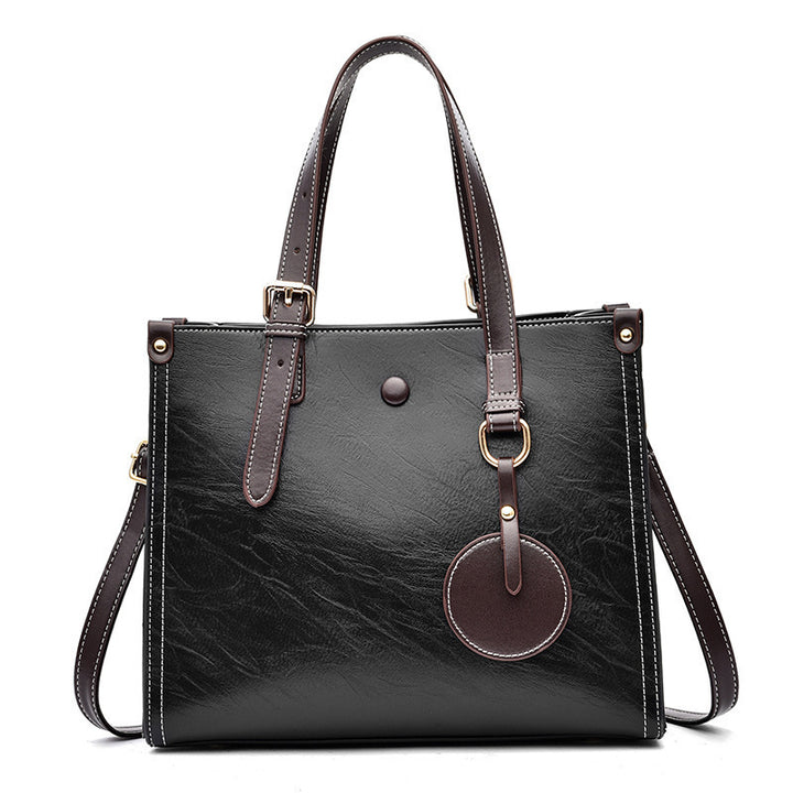 Damen elegante Henkeltasche mit abnehmbarem Schultergurt und strukturiertem Design Nord Taschen