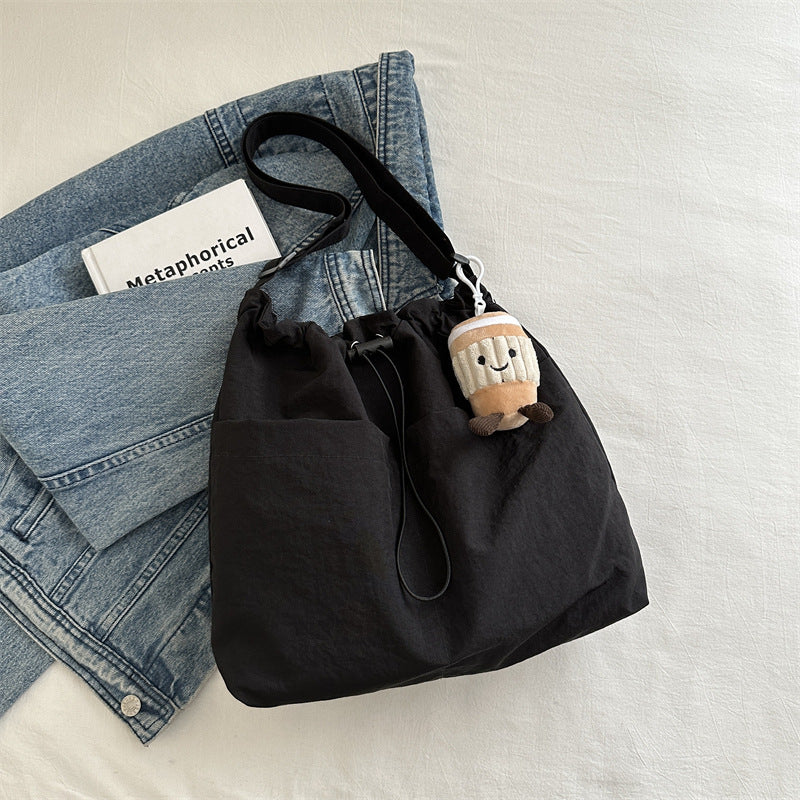 Damen praktische Beuteltasche mit Kordelzug Nord Taschen