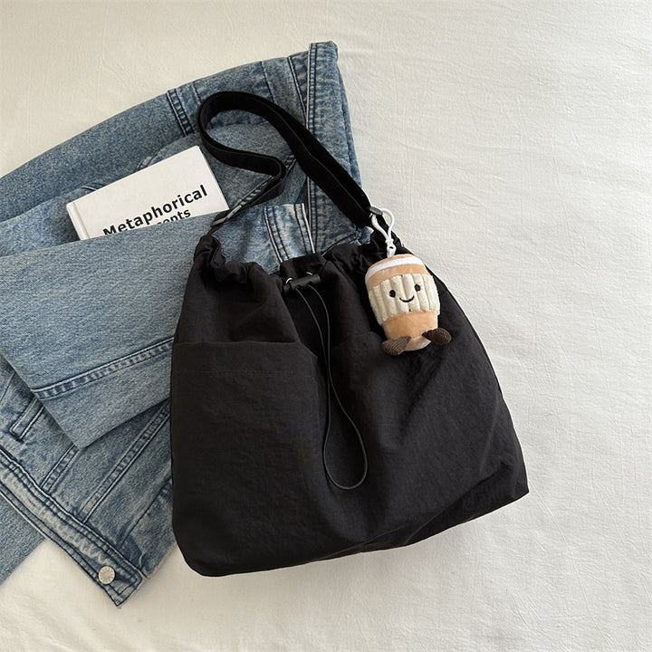 Damen praktische Beuteltasche mit Kordelzug Nord Taschen