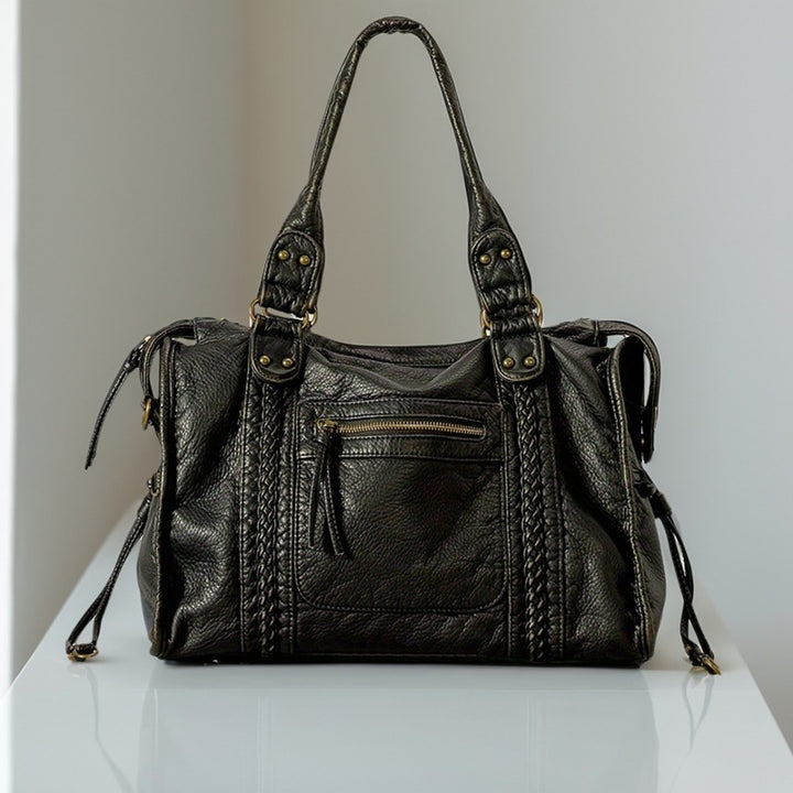 Damen Henkeltasche mit eleganter Struktur und vielseitigem Innenlayout Nord Taschen
