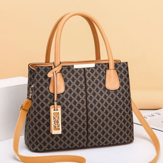 Damen Designer-Handtasche mit modischem Logo-Design und abnehmbarem Schulterriemen Nord Taschen